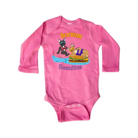 Inktastic Beachside Beauties Cute French Bulldogs On Pool Floaties Gift Baby Boy or Baby Girl Long Sleeve Bodysuit
Inktastic Beachside Beauties Cute French Bulldogs On Pool Floaties Gift Baby Boy or Baby Girl Long Sleeve Bodysuit
