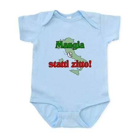 CafePress - Mangia E Statti Zitto Infant Bodysuit - Baby Light Bodysuit Size Newborn - 24 Months
CafePress - Mangia E Statti Zitto Infant Bodysuit - Baby Light Bodysuit Size Newborn - 24 Months