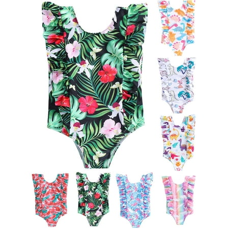 GYRATEDREAM Kids Girl One Piece Swimsuits Ruffle Beach Swimwear Toddler Bikini Bathing Suit
GYRATEDREAM Kids Girl One Piece Swimsuits Ruffle Beach Swimwear Toddler Bikini Bathing Suit