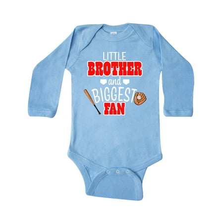 Inktastic Little Brother and Biggest Fan- Baseball Glove and Bat Gift Baby Boy Long Sleeve Bodysuit
Inktastic Little Brother and Biggest Fan- Baseball Glove and Bat Gift Baby Boy Long Sleeve Bodysuit