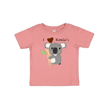 Inktastic I heart Koalas Gift Baby Boy or Baby Girl T-Shirt