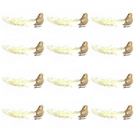 12pcs Artificial Christmas Bird Pendant with Slip Xmas Home Decoration Garden Greening Decorative Christmas Decor
12pcs Artificial Christmas Bird Pendant with Slip Xmas Home Decoration Garden Greening Decorative Christmas Decor