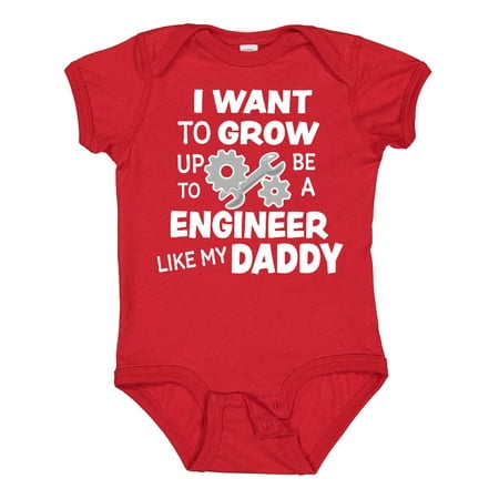 Inktastic I Want to Grow Up to Be a Engineer Like My Daddy Gift Baby Boy or Baby Girl Bodysuit
Inktastic I Want to Grow Up to Be a Engineer Like My Daddy Gift Baby Boy or Baby Girl Bodysuit