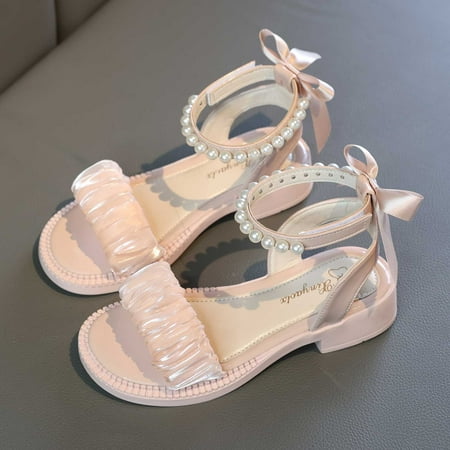 Aayomet Girls Sandals Kids Open Toe Ankle Strap Dress Shoes Wedding Party For Toddler Kids Toddler Slip on Sandals Girls Pink 31
Aayomet Girls Sandals Kids Open Toe Ankle Strap Dress Shoes Wedding Party For Toddler Kids Toddler Slip on Sandals Girls Pink 31