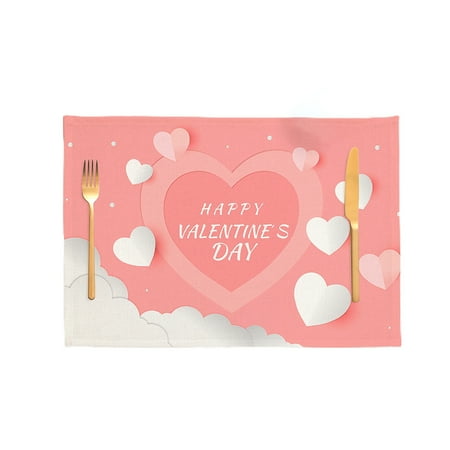 Juliy Coaster Non-slip Heat-resistant Desk Decoration Festive Happy Valentines Day Dining Table Insulation Pad Kitchen Accessories
Juliy Coaster Non-slip Heat-resistant Desk Decoration Festive Happy Valentines Day Dining Table Insulation Pad Kitchen Accessories
