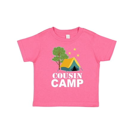 Inktastic Cousin Camp Apparel Camping Gift Toddler Boy or Toddler Girl T-Shirt