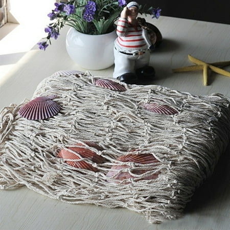 Reduced!Amusingtao Decorative fishing net wall beach party sea shell wall ceiling bar home decor fishing net
Reduced!Amusingtao Decorative fishing net wall beach party sea shell wall ceiling bar home decor fishing net