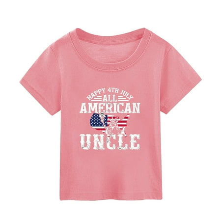 Girls Shirts Summer Independence Day Printed Short Sleeved Celebration Activities T Shirts Watercolor Dance Wear Top 7-8 Years
Girls Shirts Summer Independence Day Printed Short Sleeved Celebration Activities T Shirts Watercolor Dance Wear Top 7-8 Years