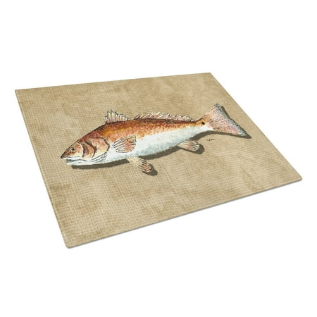 Carolines Treasures 8807LCB Red Fish Glass Cutting Board Large 12H x 16W multicolor
Carolines Treasures 8807LCB Red Fish Glass Cutting Board Large 12H x 16W multicolor