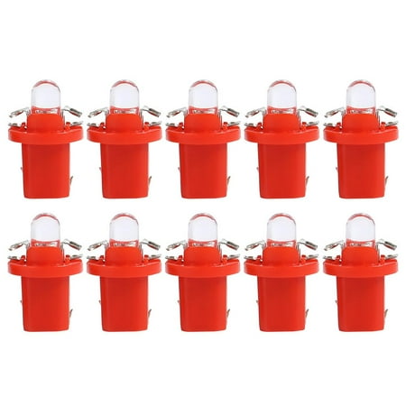 FTjfrsbc 10Pcs T5 B8.5D LED Car Light Auto Dashboard Instrument Light Bulbs (Red)
FTjfrsbc 10Pcs T5 B8.5D LED Car Light Auto Dashboard Instrument Light Bulbs (Red)