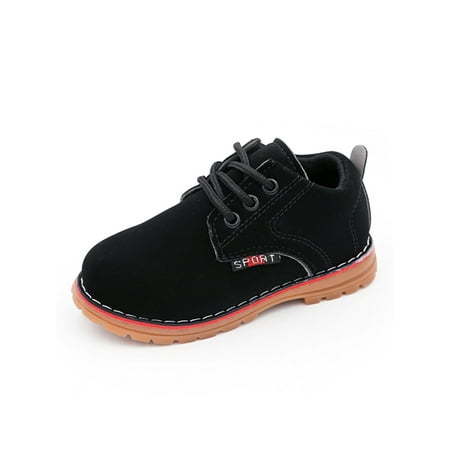 GENILU Toddler Boys Girls Boots Waterproof Suede Leather Lace Up Ankle Anti-Slip Rubber Sole Baby Hiking Boots(Toddler/Little Kid) Black 6.5C
GENILU Toddler Boys Girls Boots Waterproof Suede Leather Lace Up Ankle Anti-Slip Rubber Sole Baby Hiking Boots(Toddler/Little Kid) Black 6.5C
