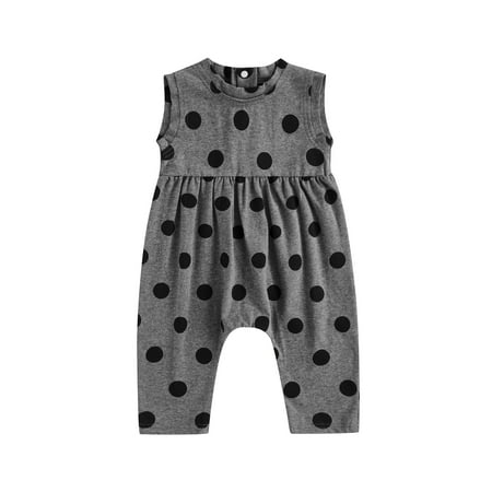 Chollius Newborn Baby Girl Boy Summer Jumpsuit Infant Sleeveless Round Neck Dots Print Bodysuit Infant One-Piece Clothes 0-18M
Chollius Newborn Baby Girl Boy Summer Jumpsuit Infant Sleeveless Round Neck Dots Print Bodysuit Infant One-Piece Clothes 0-18M