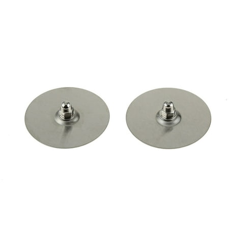 2Pcs Kitchen Bathroom 45mm Punch Free Screw Hanger Non-Marking Screw Stickers Wall Picture Hardwall Drywall Picture Hanging Hook