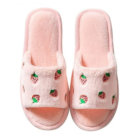 shuwee Women Felt Slippers Open Toe Faux Fur Strawberry Fruit Cute Bedroom Slipper Girls Outdoor Casual House Shoes Cozy Durable
shuwee Women Felt Slippers Open Toe Faux Fur Strawberry Fruit Cute Bedroom Slipper Girls Outdoor Casual House Shoes Cozy Durable