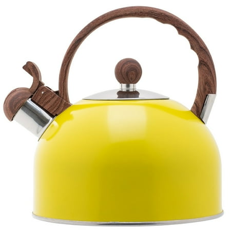 1Pc Whistling Tea Kettle Stainless Steel Water Kettle Whistling Teapot