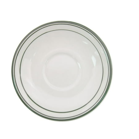 Greenbrier Saucer For 7 Oz. Cup 6 Dia. X 1 H Stoneware American White Green Band Pack of 1 36 Packs
Greenbrier Saucer For 7 Oz. Cup 6 Dia. X 1 H Stoneware American White Green Band Pack of 1 36 Packs