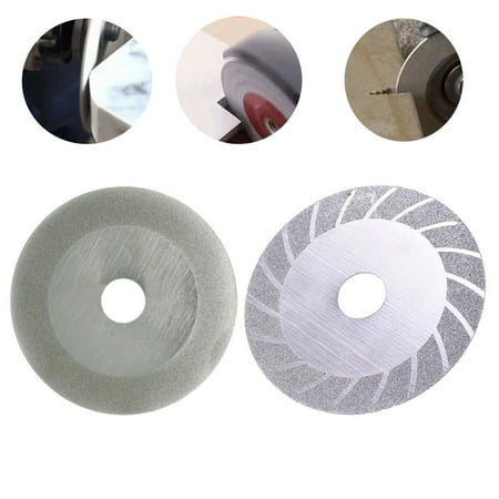 Leke 2PCS Diamond Cutting Grinding Wheel 100mm*20mm Circular Saw Blade Sharpening