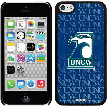 UNCW Repeating Design on iPhone 5c Thinshield Snap-On Case by Coveroo