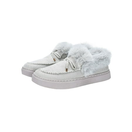 SIMANLAN Women s Moccasin Slippers Fuzzy House Slipper Home Warm Indoor Outdoor Slip On Flats Shoes Grey 10
SIMANLAN Women s Moccasin Slippers Fuzzy House Slipper Home Warm Indoor Outdoor Slip On Flats Shoes Grey 10