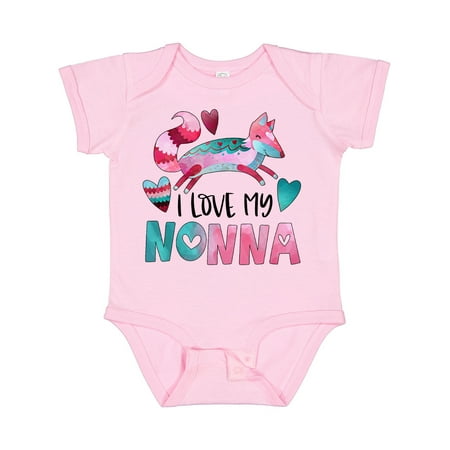 Inktastic I Love My Nonna Pink and Blue Fox with Hearts Gift Baby Boy or Baby Girl Bodysuit
Inktastic I Love My Nonna Pink and Blue Fox with Hearts Gift Baby Boy or Baby Girl Bodysuit