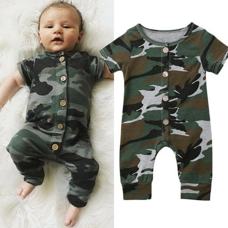 Newborn Kids Baby Boy Girl Camo Romper Summer Jumpsuit Bodysuit Outfit Clothes
Newborn Kids Baby Boy Girl Camo Romper Summer Jumpsuit Bodysuit Outfit Clothes