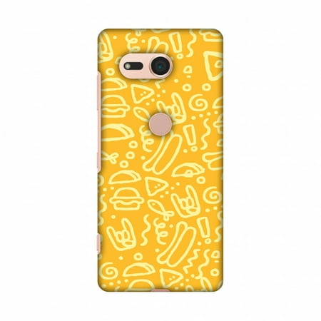 Sony Xperia XZ2 Compact Case - Junk, Hard Plastic Back Cover, Slim Profile Cute Printed Designer Snap on Case with Screen Cleaning Kit