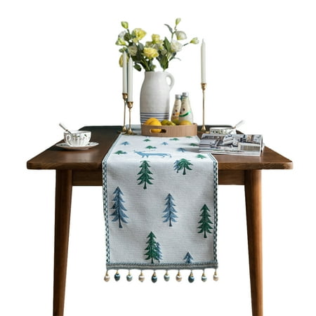 BELOVED Table Cloths Home Restaurant Decoration Tablecloth Cover Xmas New Rectangular Forest Deer Tree Printed Tabletop Supplies
BELOVED Table Cloths Home Restaurant Decoration Tablecloth Cover Xmas New Rectangular Forest Deer Tree Printed Tabletop Supplies