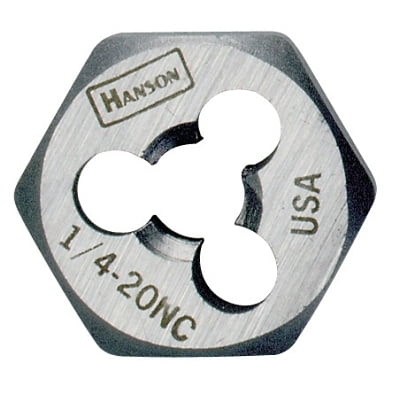 Re-Threading Hexagon Fractional Dies Right & Left-Hand (Hcs)| 1 Each