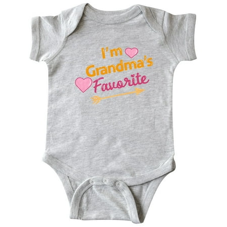 Inktastic I m Grandma s Favorite with Arrow and Hearts in Pink Gift Baby Boy or Baby Girl Bodysuit
Inktastic I m Grandma s Favorite with Arrow and Hearts in Pink Gift Baby Boy or Baby Girl Bodysuit