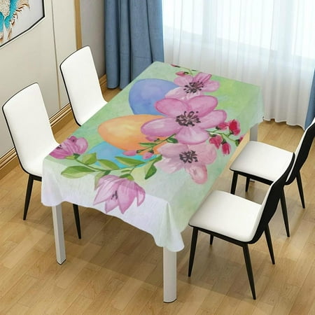 Hyjoy 60x108 inch Easter Flower Watercolor Rectangle Tablecloth Spill-Proof Polyester Table Cloth Table Cover for Kitchen Dining Picnic Holiday Party Decoration
Hyjoy 60x108 inch Easter Flower Watercolor Rectangle Tablecloth Spill-Proof Polyester Table Cloth Table Cover for Kitchen Dining Picnic Holiday Party Decoration