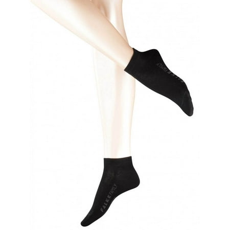 Women s Falke 47629 Family Cotton Anklet Socks (Black M/L)