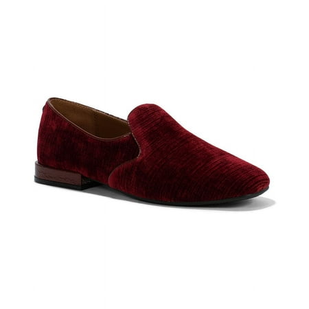 Donald Pliner Blera Velvet Loafer 6 Red