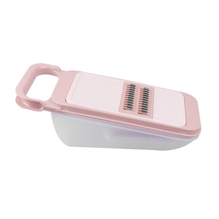 Homemaxs Multifunction Coarse Grater with Box Carrot Planing Hand Grater Kitchen Gadgets for Fruit Vegetable (Pink)
Homemaxs Multifunction Coarse Grater with Box Carrot Planing Hand Grater Kitchen Gadgets for Fruit Vegetable (Pink)