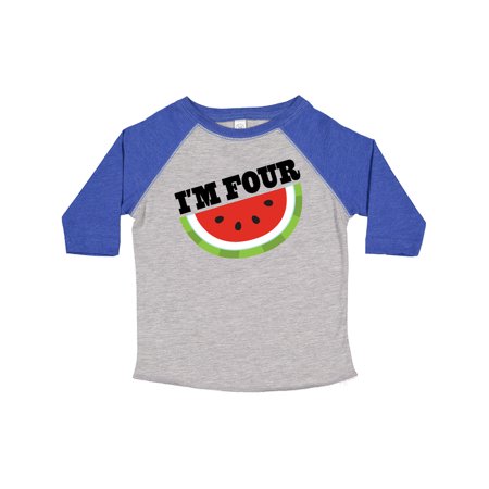 Inktastic I m Four 4th Birthday Watermelon Gift Toddler Boy or Toddler Girl T-Shirt
Inktastic I m Four 4th Birthday Watermelon Gift Toddler Boy or Toddler Girl T-Shirt