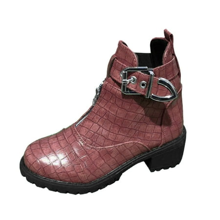 Boots Clearance Juebong Women s Fashion Casual Vintage Leather Short Ankle Boots Square Heels Shoes
Boots Clearance Juebong Women s Fashion Casual Vintage Leather Short Ankle Boots Square Heels Shoes