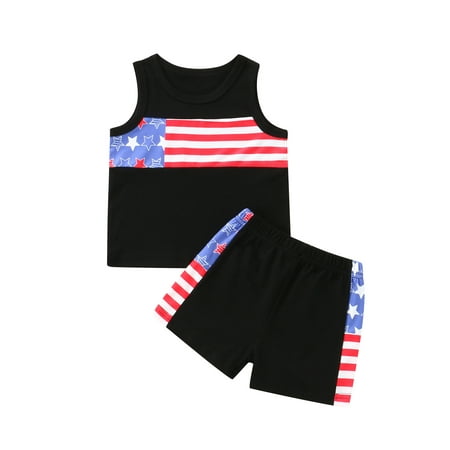 LSFYSZD Baby Tops Pants Suit Sleeveless Round Neck Independent Day Shirt Summer Shorts Suit
LSFYSZD Baby Tops Pants Suit Sleeveless Round Neck Independent Day Shirt Summer Shorts Suit
