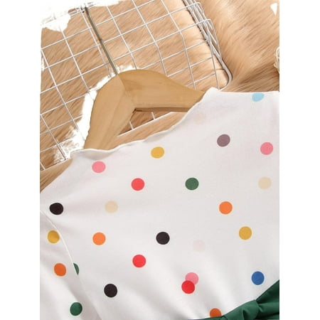 Cute Polka Dot Round Neck A Line Long Sleeve White Toddler Girls Dresses (Girl s)
Cute Polka Dot Round Neck A Line Long Sleeve White Toddler Girls Dresses (Girl s)