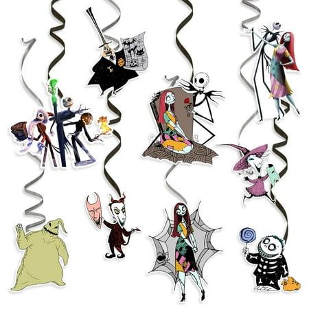 36Pcs Nightmare Birthday Party Supplies Cute Cartoon Themed Party Decorations Hanging Swirls Whirls Glitter Foil Ceiling Swirls Streams
36Pcs Nightmare Birthday Party Supplies Cute Cartoon Themed Party Decorations Hanging Swirls Whirls Glitter Foil Ceiling Swirls Streams