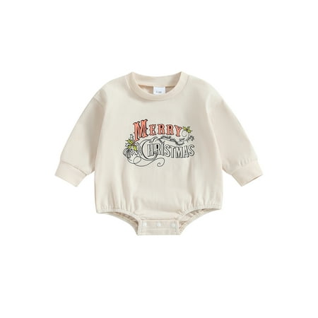 Tregren Infant Baby Girl Boy Christmas Sweatshirts Long Sleeve Letter Print Loose Fit Xmas Clothes
Tregren Infant Baby Girl Boy Christmas Sweatshirts Long Sleeve Letter Print Loose Fit Xmas Clothes