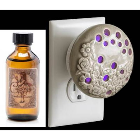 BLOOM Pluggable Oil Diffuser and 2 oz Courtneys Fragrance - CLEAN-COTTON