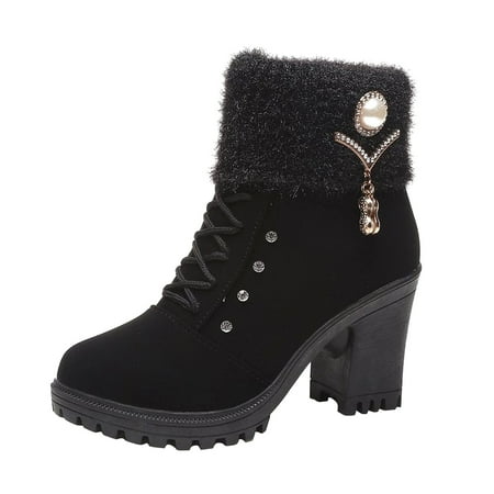 Lovskoo 2024 Women s Middle Ankle Boots Round Toe Chunky Heel Current Fall/Winter Dressy Rhinestone Wool Mouth Thick Heel Short Tube Boots Black
Lovskoo 2024 Women s Middle Ankle Boots Round Toe Chunky Heel Current Fall/Winter Dressy Rhinestone Wool Mouth Thick Heel Short Tube Boots Black