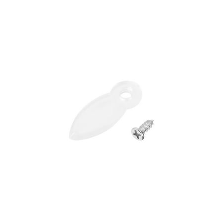 Frame Turn Button 3/4 Plastic Drop Shape w Screws for Hanging Pictures 50 Pcs (Clear)
Frame Turn Button 3/4 Plastic Drop Shape w Screws for Hanging Pictures 50 Pcs (Clear)