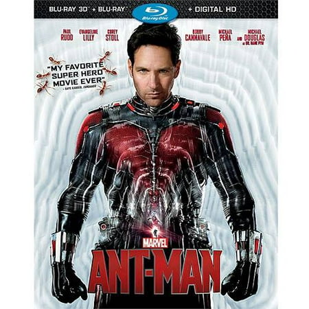 Ant-Man (Blu-ray 3D + Blu-ray + Digital HD)
