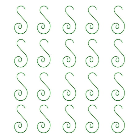 Grofry 20Pcs Lightweight Christmas Hook Wear-resistant Metal S-shaped Ornamental Hanging Hanger for Festival Green
Grofry 20Pcs Lightweight Christmas Hook Wear-resistant Metal S-shaped Ornamental Hanging Hanger for Festival Green