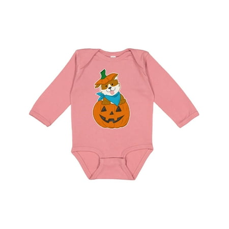 Inktastic Cute Halloween Corgi in Pumpkin Gift Baby Boy or Baby Girl Long Sleeve Bodysuit
Inktastic Cute Halloween Corgi in Pumpkin Gift Baby Boy or Baby Girl Long Sleeve Bodysuit