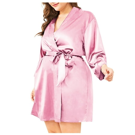 BIZIZA Women s Robe Plus Size Kimono Lingerie Soft Satin Sleepwear Pink XXXXL
BIZIZA Women s Robe Plus Size Kimono Lingerie Soft Satin Sleepwear Pink XXXXL