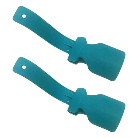 CHAMAIR 2pcs Shoe Horn Portable Durable Easy On Easy Off Shoehorn for Men Women (Blue)
CHAMAIR 2pcs Shoe Horn Portable Durable Easy On Easy Off Shoehorn for Men Women (Blue)