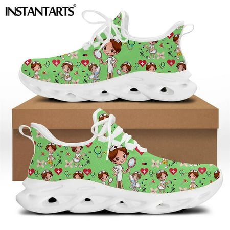 Cute Cartoon Nurse Doctor Premium Sketch Design Flats Women Lace-up Sneakers Mesh Footwear Non Slip Nursing Shoes
Cute Cartoon Nurse Doctor Premium Sketch Design Flats Women Lace-up Sneakers Mesh Footwear Non Slip Nursing Shoes