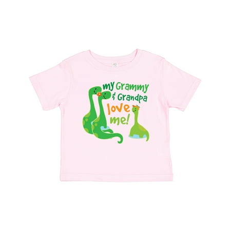 Inktastic My Grammy and Grandpa Love Me Grandson Dinosaur Gift Toddler Boy Girl T-Shirt
Inktastic My Grammy and Grandpa Love Me Grandson Dinosaur Gift Toddler Boy Girl T-Shirt
