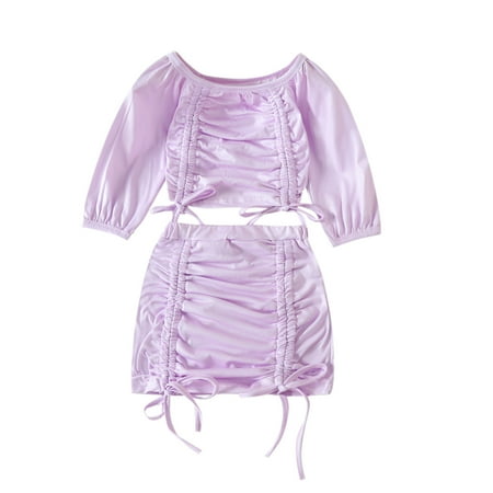 Aompmsdx Toddler Girls Winter Fashion Drawstring Designed Long Sleeve Solid Colour Tops Skirt 2Pcs Outfits Clothes Set For Kidsbaby Girl Clothes
Aompmsdx Toddler Girls Winter Fashion Drawstring Designed Long Sleeve Solid Colour Tops Skirt 2Pcs Outfits Clothes Set For Kidsbaby Girl Clothes
